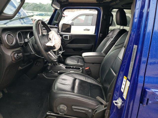 1C4HJXEN3JW176648 - 2018 JEEP WRANGLER U SAHARA BLUE photo 7