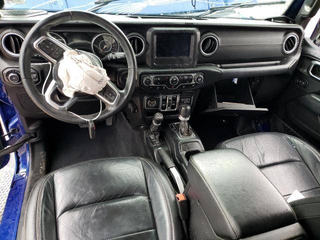 1C4HJXEN3JW176648 - 2018 JEEP WRANGLER U SAHARA BLUE photo 8