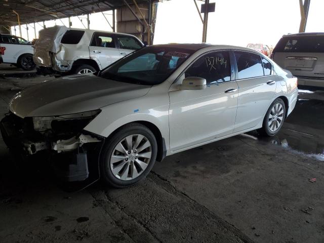 1HGCR2F82EA140856 - 2014 HONDA ACCORD EXL WHITE photo 1