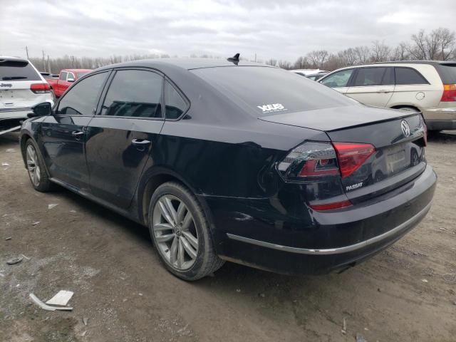1VWLA7A36KC000174 - 2019 VOLKSWAGEN PASSAT WOLFSBURG BLACK photo 2