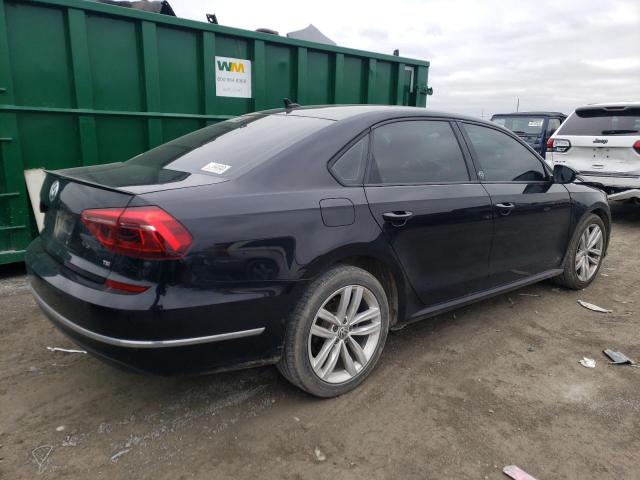 1VWLA7A36KC000174 - 2019 VOLKSWAGEN PASSAT WOLFSBURG BLACK photo 3