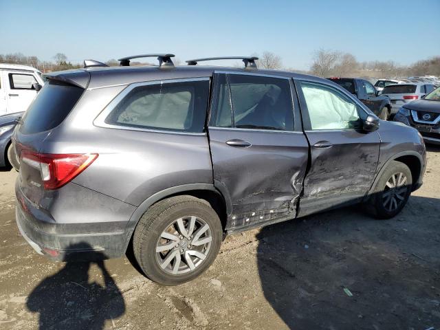 5FNYF6H51LB011888 - 2020 HONDA PILOT EXL GRAY photo 3