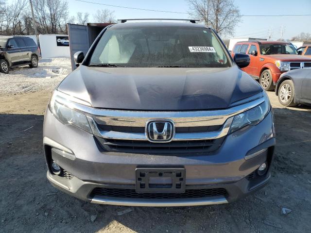 5FNYF6H51LB011888 - 2020 HONDA PILOT EXL GRAY photo 5