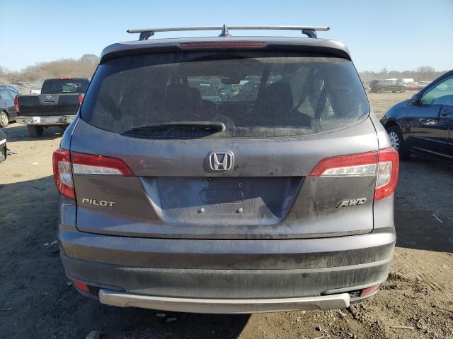 5FNYF6H51LB011888 - 2020 HONDA PILOT EXL GRAY photo 6