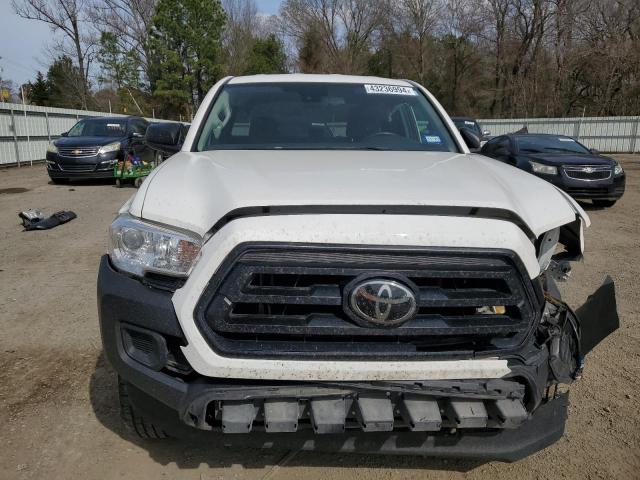 3TYRX5GN8MT009084 - 2021 TOYOTA TACOMA ACCESS CAB WHITE photo 5