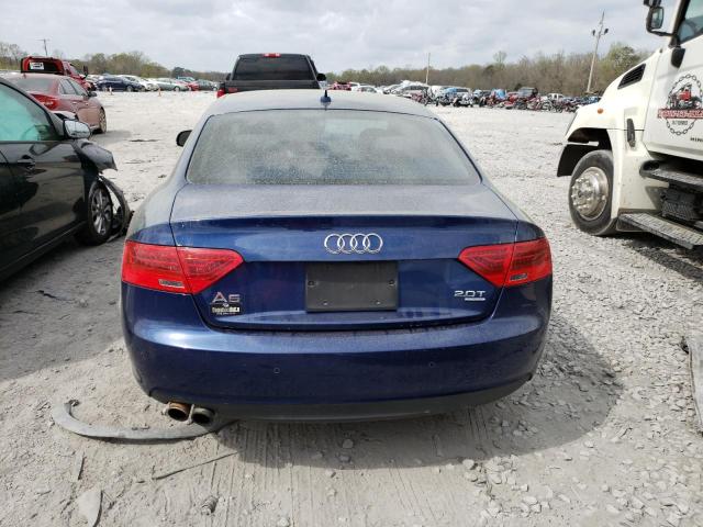 WAULFAFRXEA023419 - 2014 AUDI A5 PREMIUM PLUS BLUE photo 6