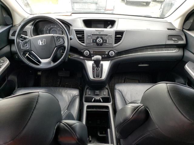 5J6RM4H70DL031090 - 2013 HONDA CR-V EXL WHITE photo 8