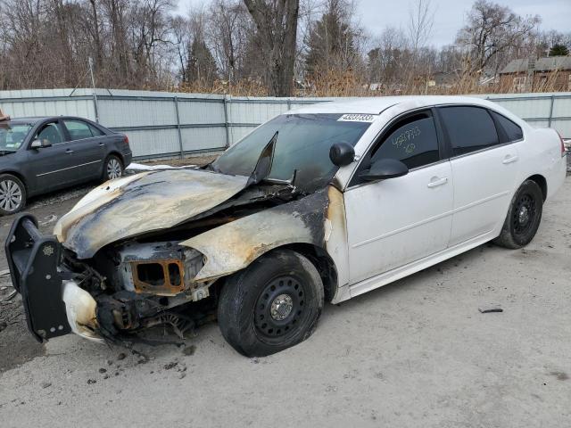 2G1WD5EM6A1222077 - 2010 CHEVROLET IMPALA POLICE WHITE photo 1