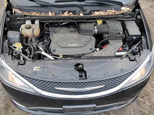 2C4RC1BG4JR352827 - 2018 CHRYSLER PACIFICA TOURING L BLACK photo 12