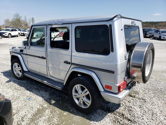 WDCYC3HF9AX183745 - 2010 MERCEDES-BENZ G 550 SILVER photo 2