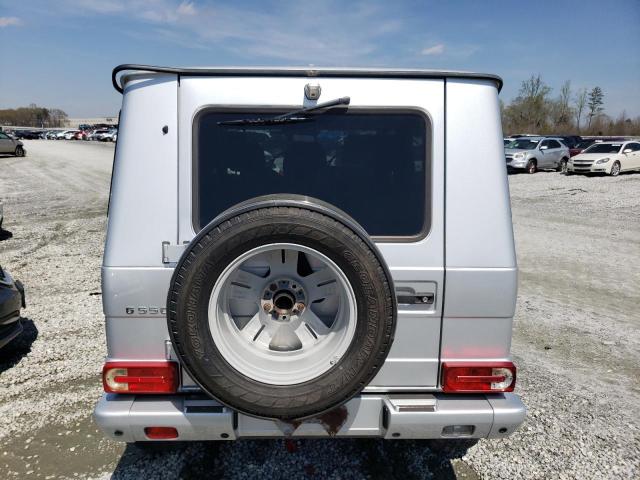 WDCYC3HF9AX183745 - 2010 MERCEDES-BENZ G 550 SILVER photo 6