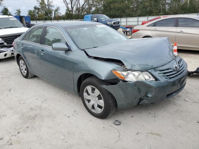 4T1BE46K29U916271 - 2009 TOYOTA CAMRY BASE BLUE photo 4