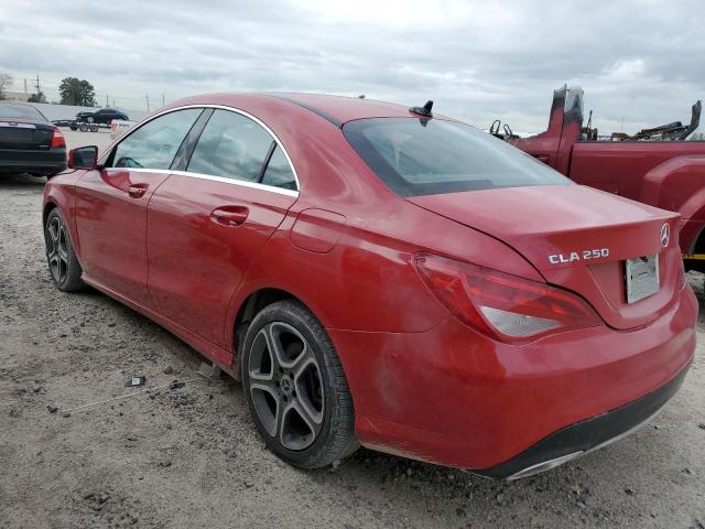 WDDSJ4EB8KN714431 - 2019 MERCEDES-BENZ CLA 250 RED photo 2