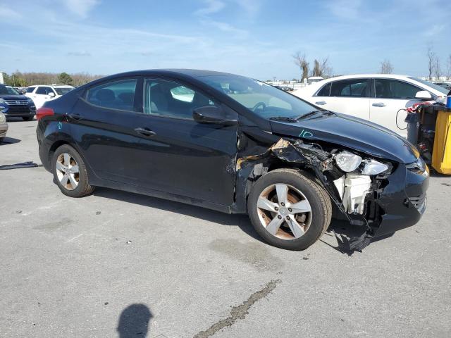 5NPDH4AE3DH339162 - 2013 HYUNDAI ELANTRA GLS BLACK photo 4