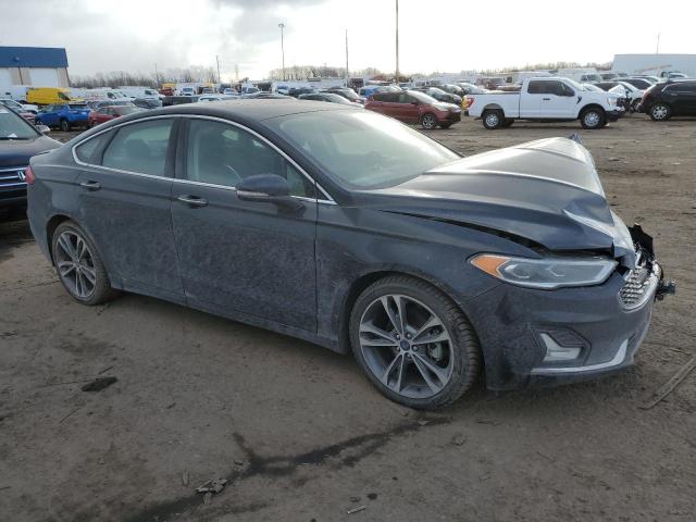 3FA6P0D98LR110318 - 2020 FORD FUSION TITANIUM BLACK photo 4