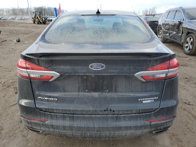 3FA6P0D98LR110318 - 2020 FORD FUSION TITANIUM BLACK photo 6