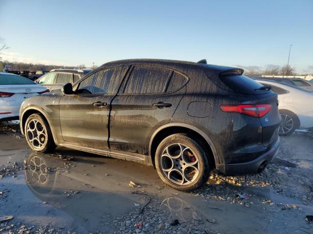 ZASPAKBN9N7D46067 - 2022 ALFA ROMEO STELVIO TI Սև լուսանկար 2