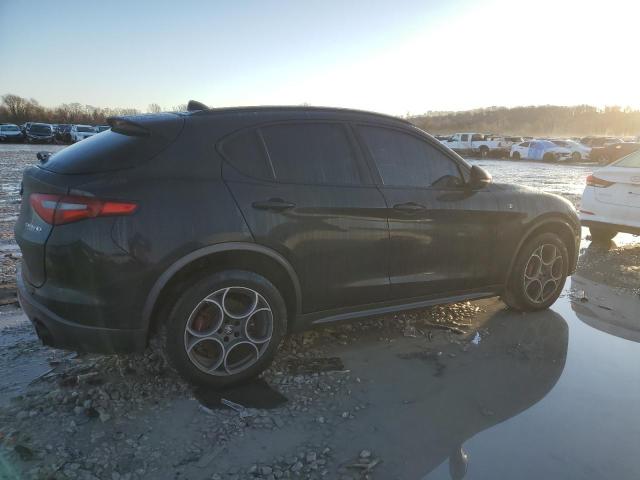 ZASPAKBN9N7D46067 - 2022 ALFA ROMEO STELVIO TI Սև լուսանկար 3