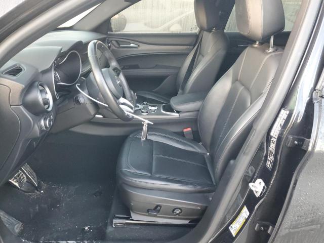 ZASPAKBN9N7D46067 - 2022 ALFA ROMEO STELVIO TI Սև լուսանկար 7