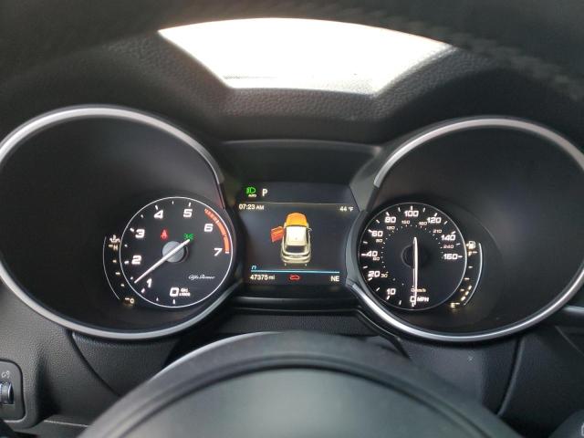 ZASPAKBN9N7D46067 - 2022 ALFA ROMEO STELVIO TI Սև լուսանկար 9