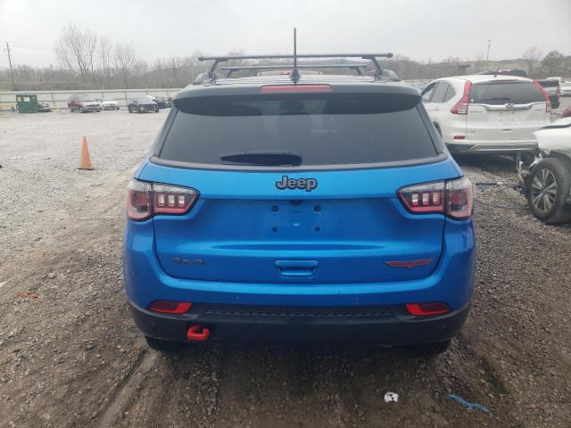 3C4NJDDBXNT162119 - 2022 JEEP COMPASS TRAILHAWK BLUE photo 6