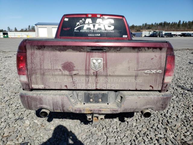 3C6RR7KT0GG345250 - 2016 RAM 1500 ST MAROON photo 6