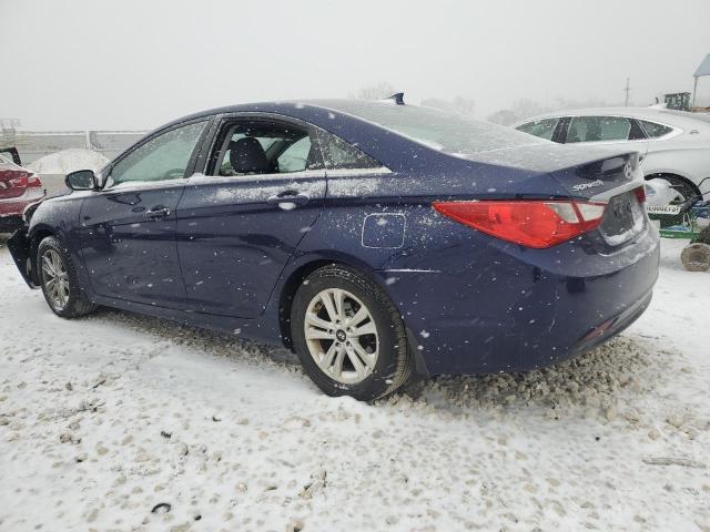 5NPEB4AC6DH644966 - 2013 HYUNDAI SONATA GLS BLUE photo 2