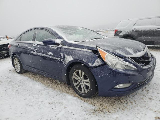 5NPEB4AC6DH644966 - 2013 HYUNDAI SONATA GLS BLUE photo 4