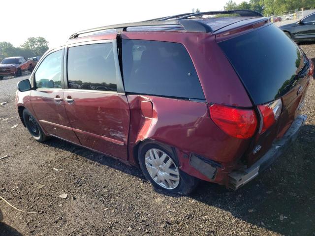 5TDZA23C56S433437 - 2006 TOYOTA SIENNA CE BURGUNDY photo 2