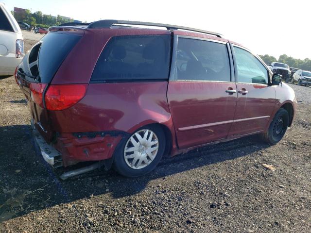 5TDZA23C56S433437 - 2006 TOYOTA SIENNA CE BURGUNDY photo 3