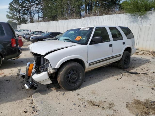 1GNDT13X34K160446 - 2004 CHEVROLET BLAZER WHITE photo 1