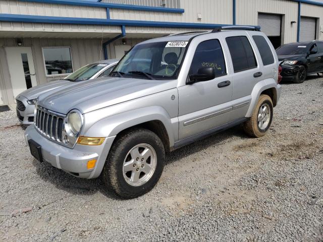 1J4GL58586W145774 - 2006 JEEP LIBERTY LIMITED SILVER photo 1