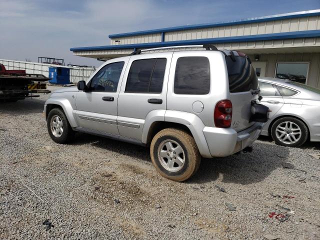 1J4GL58586W145774 - 2006 JEEP LIBERTY LIMITED SILVER photo 2