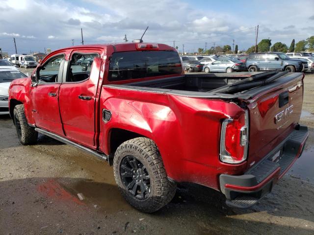 1GTG6FEN6M1217198 - 2021 GMC CANYON AT4 RED photo 2