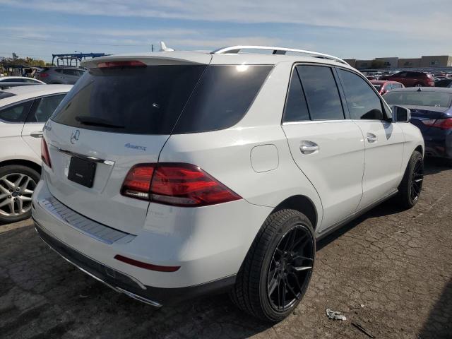 4JGDA5HB5HA945271 - 2017 MERCEDES-BENZ GLE 350 4MATIC WHITE photo 3