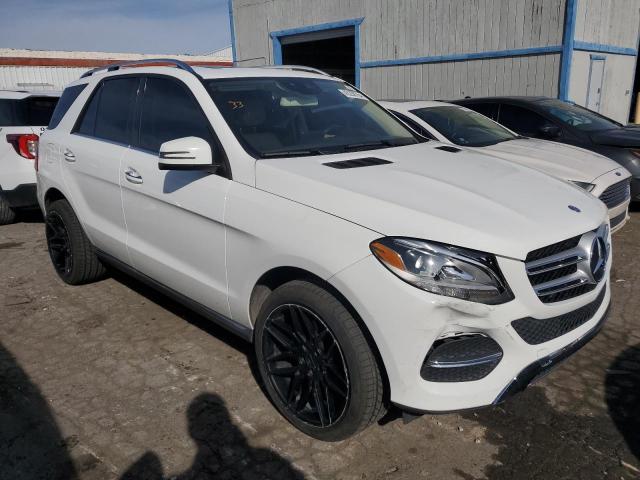 4JGDA5HB5HA945271 - 2017 MERCEDES-BENZ GLE 350 4MATIC WHITE photo 4