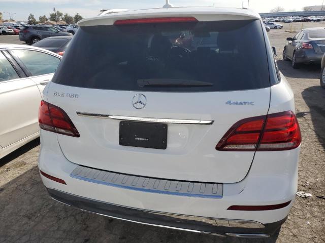 4JGDA5HB5HA945271 - 2017 MERCEDES-BENZ GLE 350 4MATIC WHITE photo 6