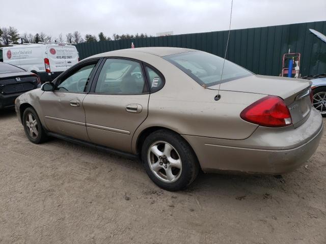 1FAFP53U23G256238 - 2003 FORD TAURUS SE TAN photo 2