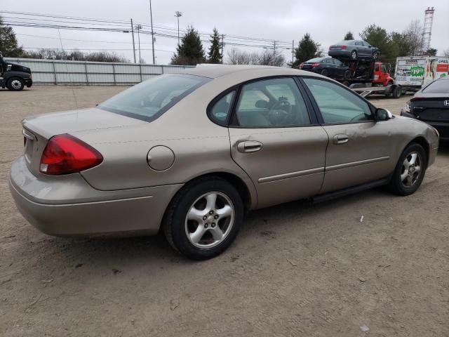 1FAFP53U23G256238 - 2003 FORD TAURUS SE TAN photo 3