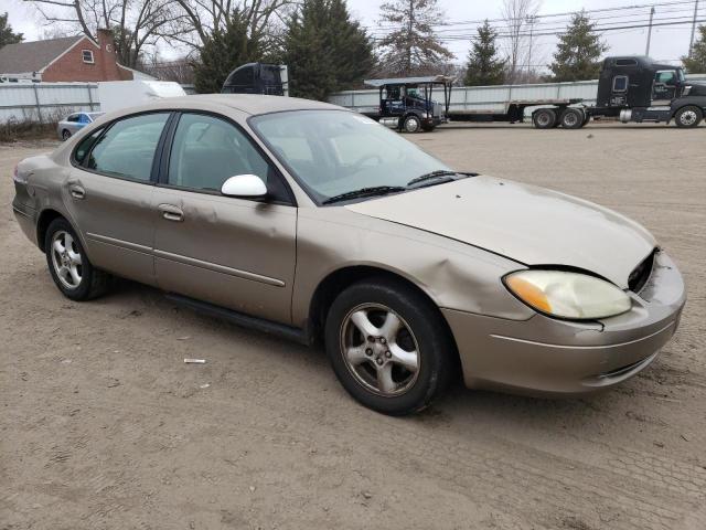 1FAFP53U23G256238 - 2003 FORD TAURUS SE TAN photo 4