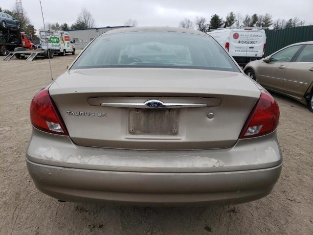 1FAFP53U23G256238 - 2003 FORD TAURUS SE TAN photo 6