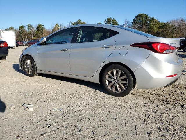 5NPDH4AE0FH549852 - 2015 HYUNDAI ELANTRA SE SILVER photo 2