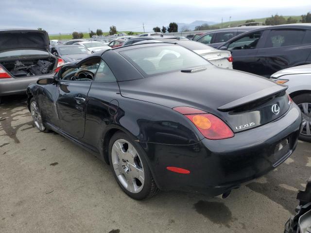 JTHFN48Y320003943 - 2002 LEXUS SC 430 BLACK photo 2