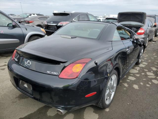 JTHFN48Y320003943 - 2002 LEXUS SC 430 BLACK photo 3