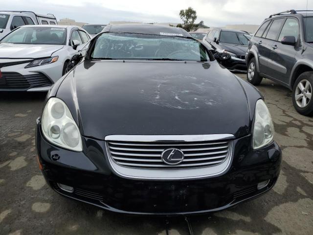 JTHFN48Y320003943 - 2002 LEXUS SC 430 BLACK photo 5