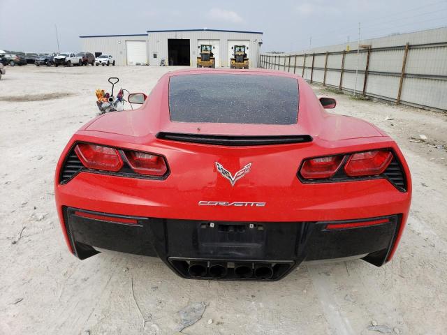 1G1YA2D74G5124068 - 2016 CHEVROLET CORVETTE STINGRAY 1LT RED photo 6