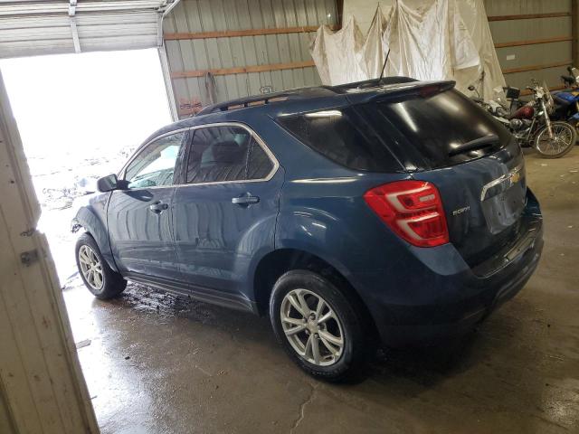 2GNALCEK0G6114662 - 2016 CHEVROLET EQUINOX LT BLUE photo 2