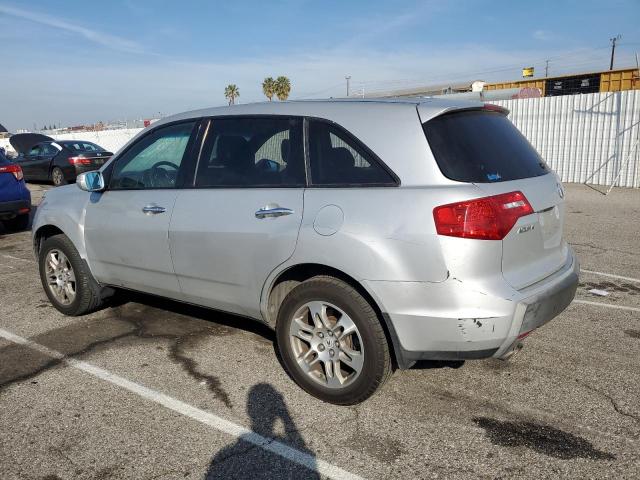 2HNYD282X9H533825 - 2009 ACURA MDX SILVER photo 2