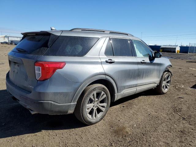 1FMSK8DH5NGB94780 - 2022 FORD EXPLORER XLT GRAY photo 3