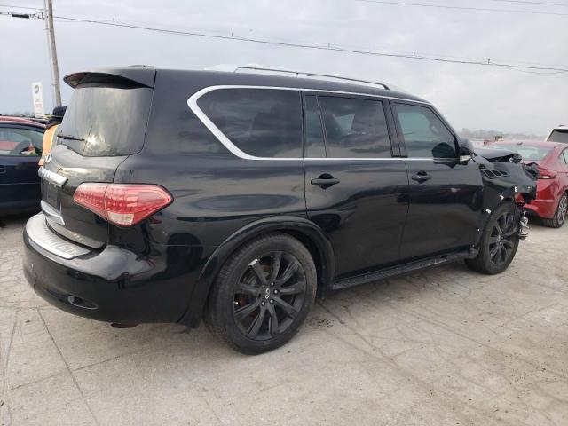 JN8AZ2NE8C9018891 - 2012 INFINITI QX56 BLACK photo 3